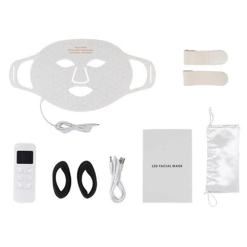 Facial Red Light Therapy Mask | LED Skin Rejuvenation Mask - shop_nameHashaya