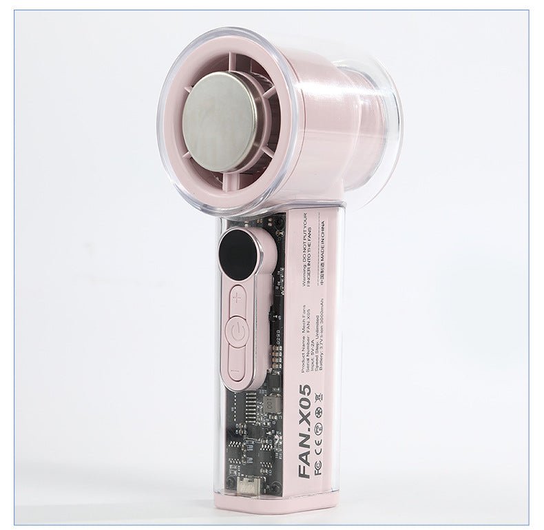 High-Speed Handheld Fan - shop_nameHashaya