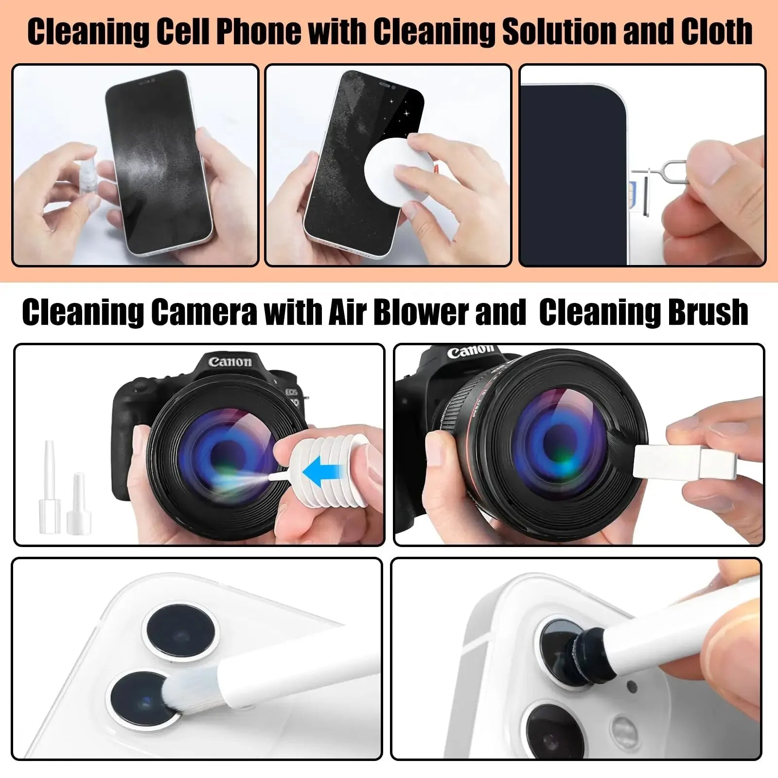 20 in 1 Electronics Cleaning Kit -  shop_nameHashaya