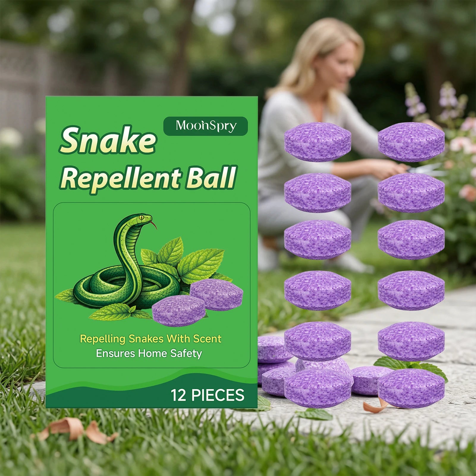 Snake Repellent Balls | Natural Outdoor Pest Repellent