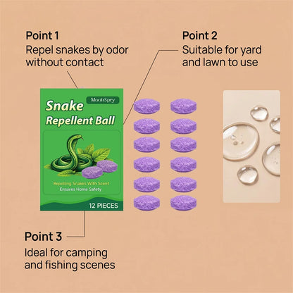 Snake Repellent Balls | Natural Outdoor Pest Repellent