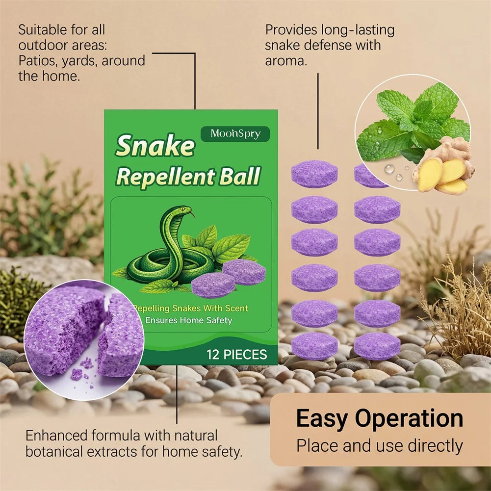 Snake Repellent Balls | Natural Outdoor Pest Repellent
