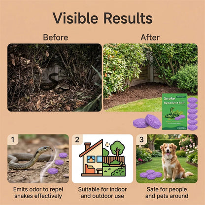 Snake Repellent Balls | Natural Outdoor Pest Repellent