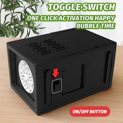 Automatic 10-Hole Bubble Blower | Electric Bubble Machine