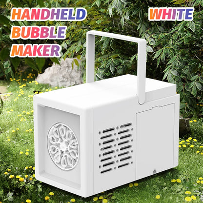 Automatic 10-Hole Bubble Blower | Electric Bubble Machine