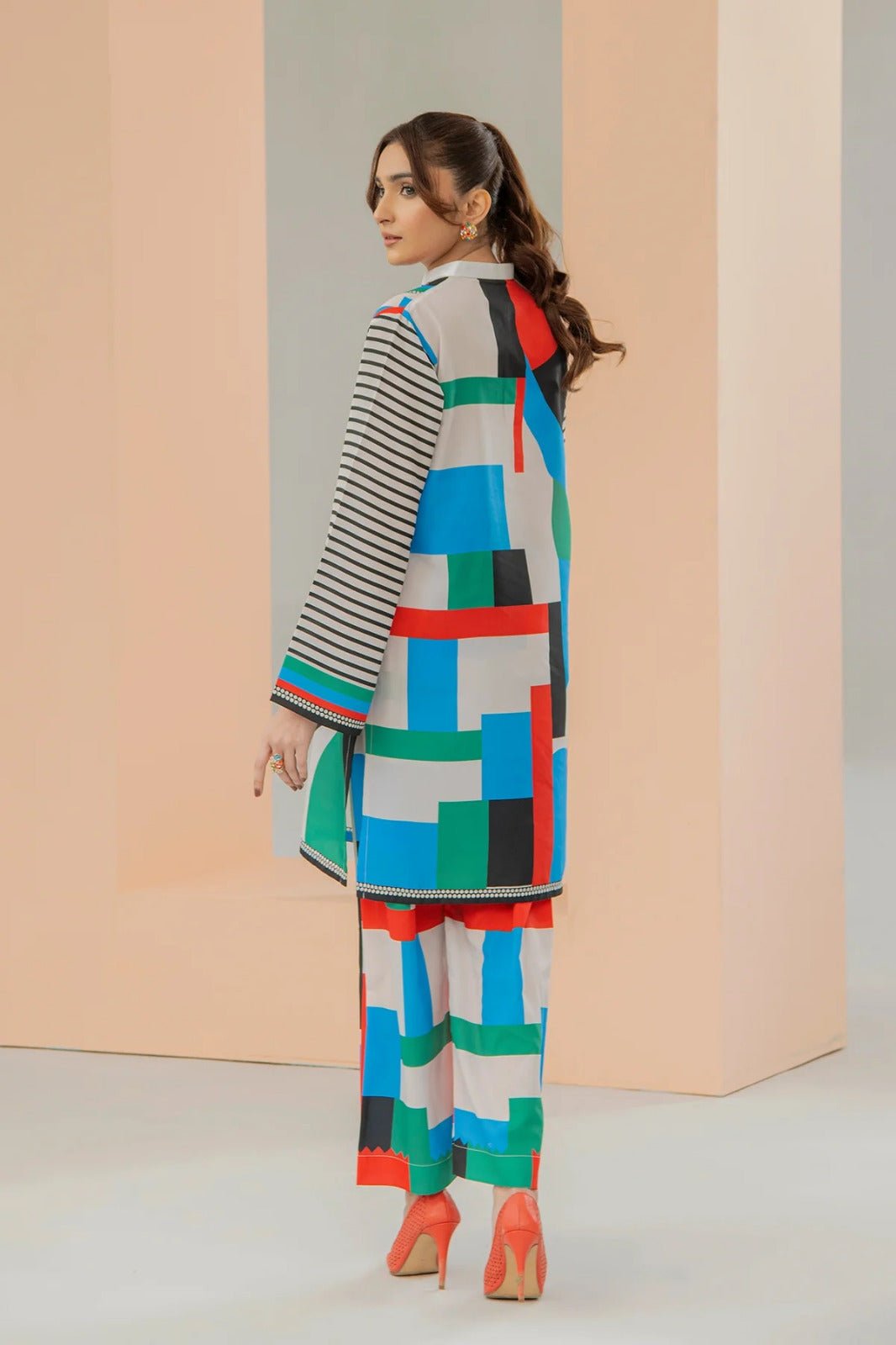 Alphabet Printed Co - rdset 2Pc -  shop_nameHashaya