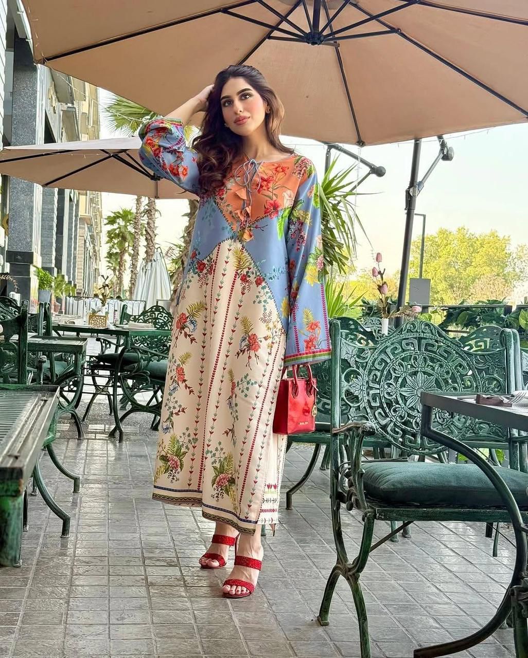 Blossom Breeze Luxury 2PC -  shop_nameHashaya