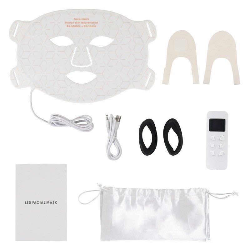 Facial Red Light Therapy Mask | LED Skin Rejuvenation Mask -  shop_nameHashaya