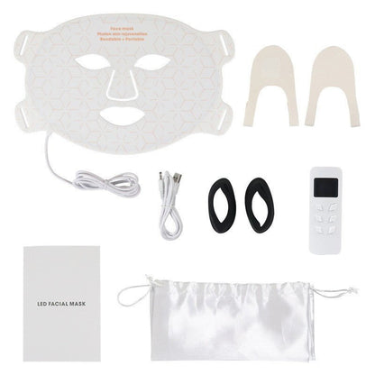 Facial Red Light Therapy Mask | LED Skin Rejuvenation Mask -  shop_nameHashaya