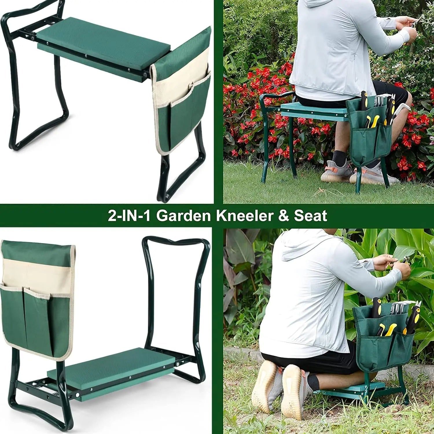 Foldable Garden Kneeler & Seat -  shop_nameHashaya