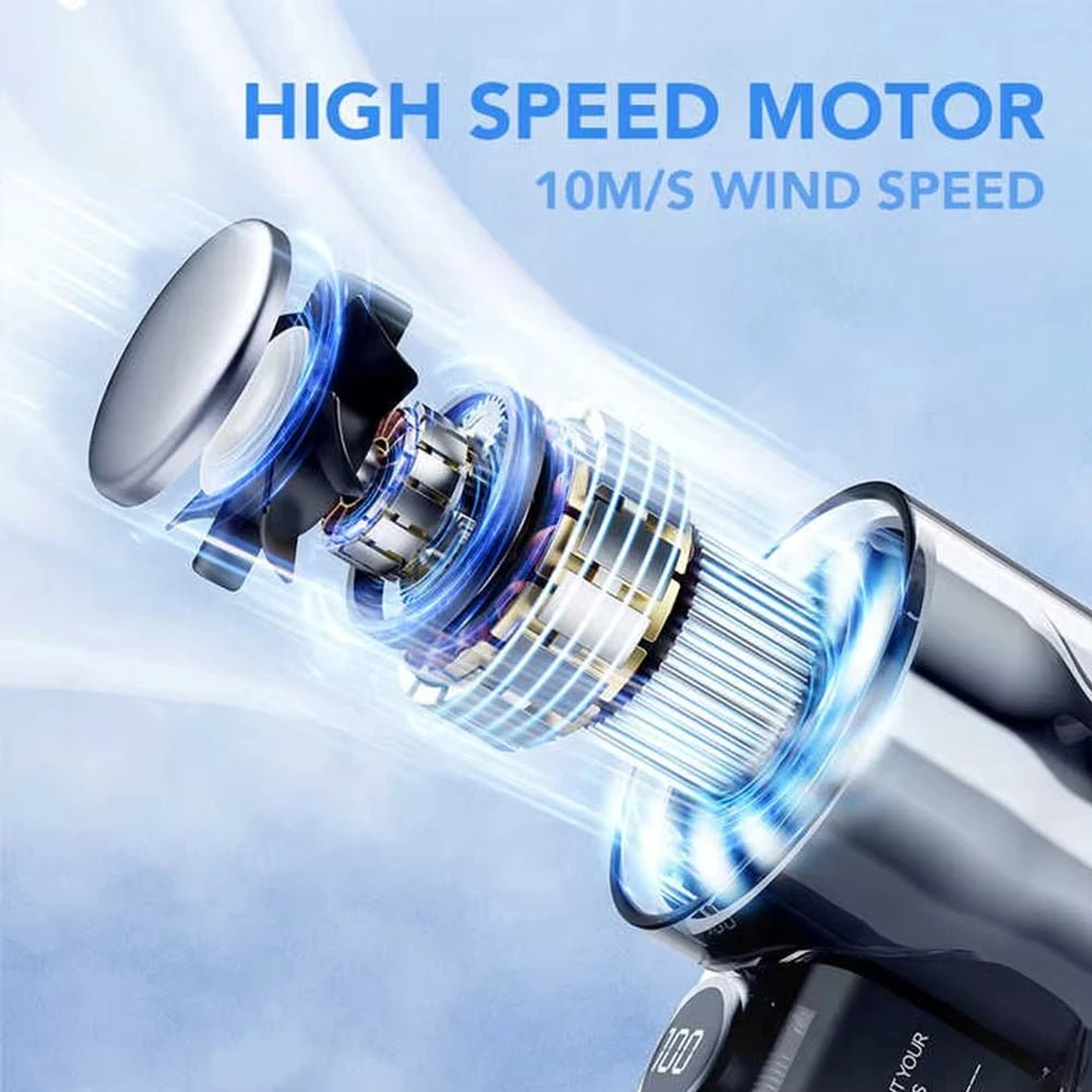 High-Speed Handheld Fan -  shop_nameHashaya