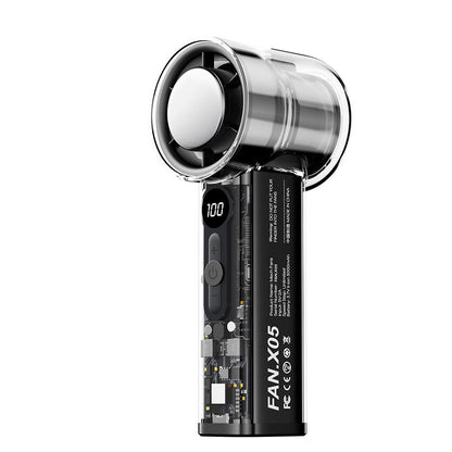 High-Speed Handheld Fan -  shop_nameHashaya