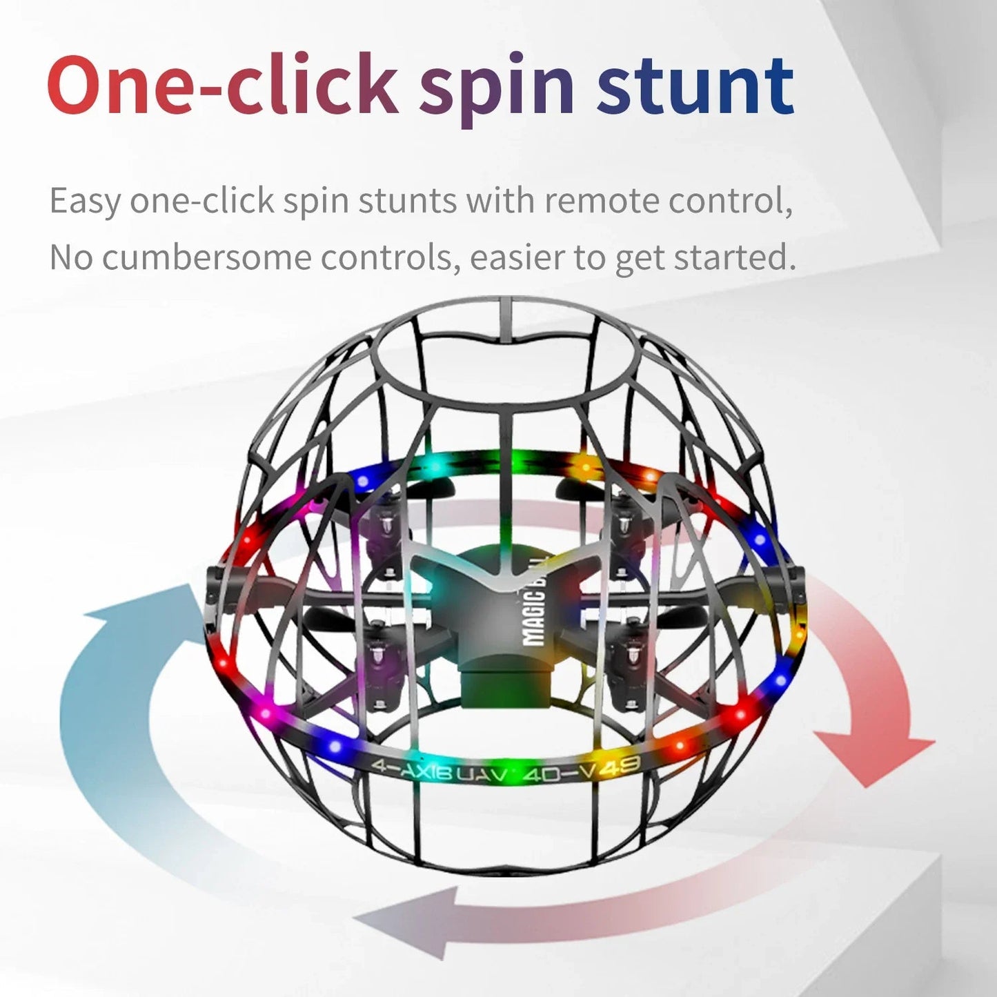Intelligent Obstacle Avoidance RC Drone -  shop_nameHashaya
