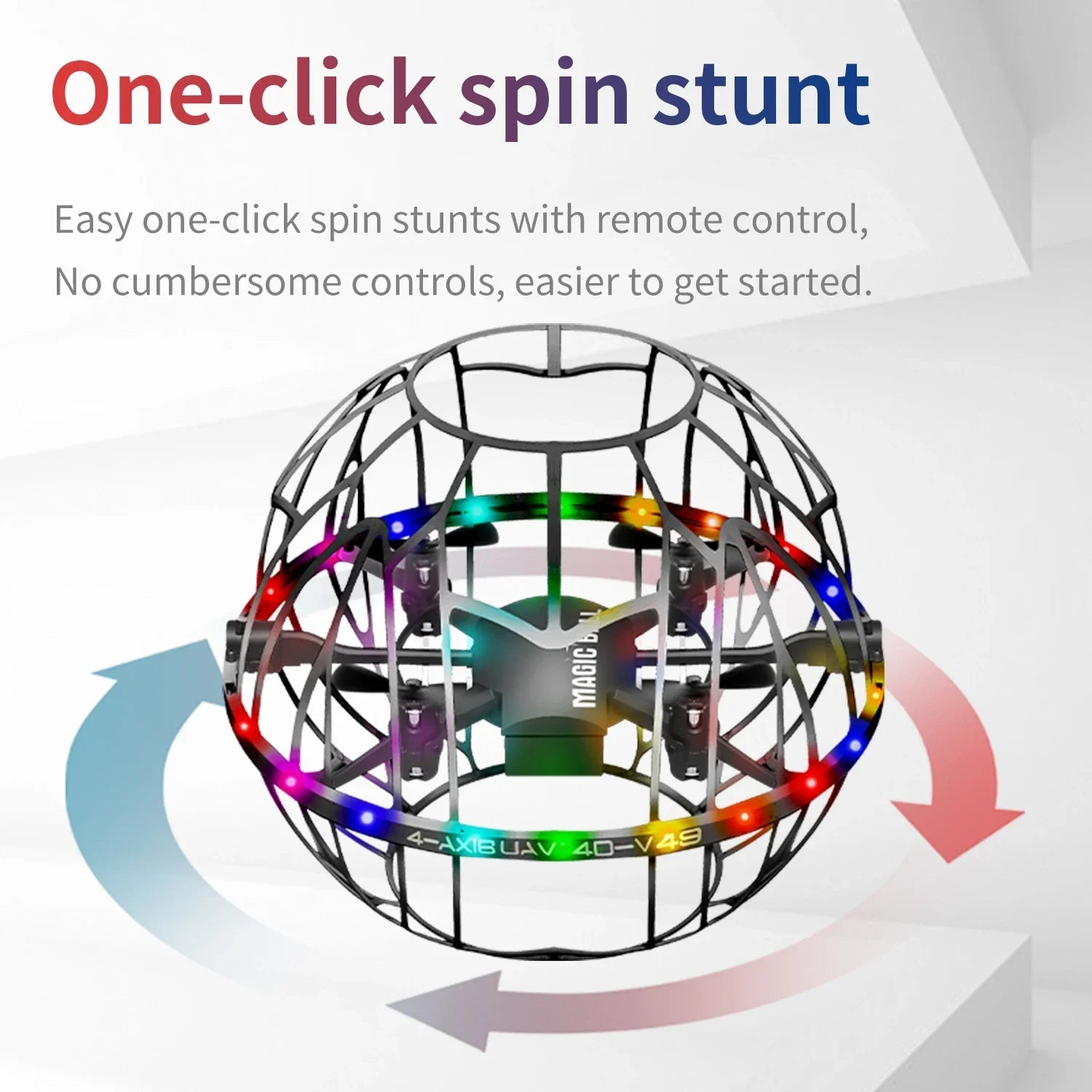 Intelligent Obstacle Avoidance RC Drone -  shop_nameHashaya