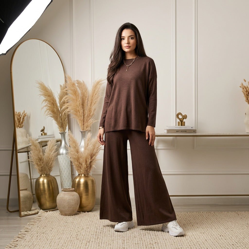 Premium Women Co - ord Set – Soft Cotton Jersey 2 Piece Summer Outfit -  shop_nameHashaya